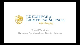 Toxoid Vaccines