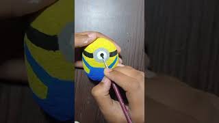 Painting on stone #painting #stone #shortvideos