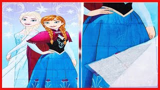 Jay Franco Frozen 2 Snowflake Sister Bath/Pool/Beach Towel, Multi 28” x 58”