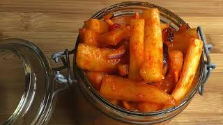 美味下饭小菜【辣萝卜条】/ Radish Kimchi