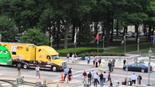 2015 Nascar Hauler Parade at the State Capitol in Harrisburg