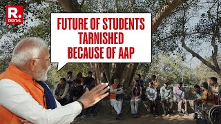 'Future Of Students Tarnished Because Of AAP', PM Modi Interacts With Students In Delhi