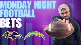 Monday Night Football Betting 11/24/24 | Ravens vs Chargers | Prizepicks | DFS