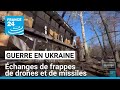 Échanges de frappes de drones et de missiles entre la Russie et l'Ukraine • FRANCE 24