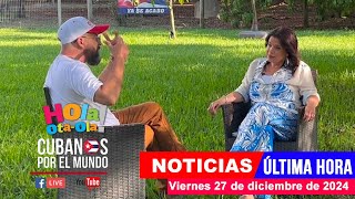 Entrevista de Ana Navarro al influencer cubano Alex Otaola (viernes 27 de diciembre de 2024)