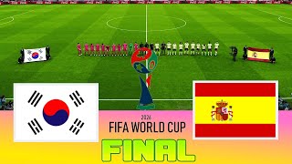 SOUTH KOREA vs SPAIN - Final FIFA World Cup 2026 | Full Match All Goals | Football Match