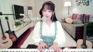 cute girl 文小婧   六月的雨（Cover 胡歌）