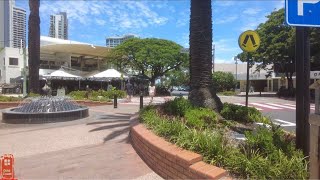 [4k] Walk Tour - Street \u0026 Marina Mirage Shopping Mall | Main Beach | Gold Coast | QLD | Australia