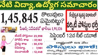 విద్యా,ఉద్యోగ సమాచారం/ts dsc latest news today/50k jobs in telangana/ts police notification 2021