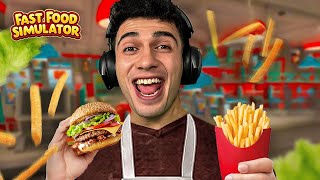 FAST FOOD DÜKKANI AÇTIM! | FAST FOOD SIMULATOR