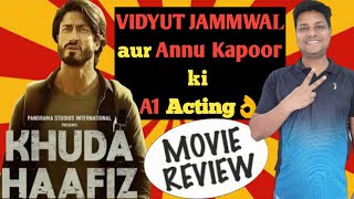 Khuda Haafiz review | Khuda Haafiz Movie Review |  Khuda Haafiz | Vidyut Jammwal | Annu Kapoor |