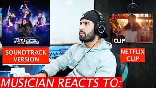 Wake Up - (Netflix Clip vs Soundtrack Version) - Musician's Reaction - Julie and The Phantoms