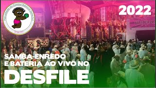 Barroca Zona Sul 2022 | Inicio de desfile | Samba ao vivo - #DESFILESSP22