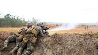 Marines First Live-Fire On Range G-36