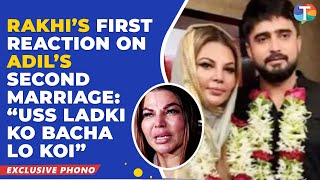 Rakhi Sawant’s FIRST reaction on Adil Khan Durrani’s second marriage with Somi: “This is shocking”