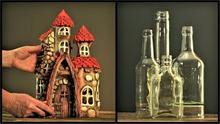 ❣DIY Fairy House Using Glass Bottles❣