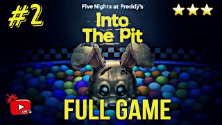 FNAF Into the Pit Ps5 Full Game #2 l 3 Star True Ending l Join and explain the Lore to me