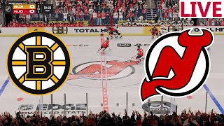 🔴 LIVE🔴Boston Bruins vs New Jersey Devils /NHL SEASON /Hockey NHL 25