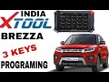 Brezza 2018 MODAL 3 KEYS PROGRAMING SUCCESS BY X100 PAD 2