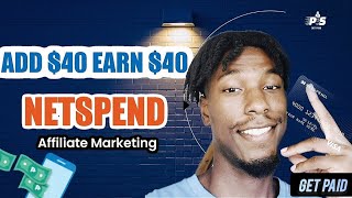 MAKE $40 Per Day With Netspend #passiveincome #affiliatemarketing #debitcard
