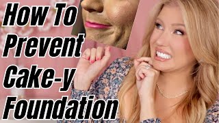 HOW TO AVOID CAKEY FOUNDATION |  The #1 Reason Your Makeup Looks Bad