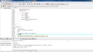 C PROGRAM IMPLEMENT STACK USING ARRAYS AS PER ENGINEERING SYLLABUS