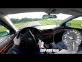 bmw e39 523i top speed no limit autobahn germany