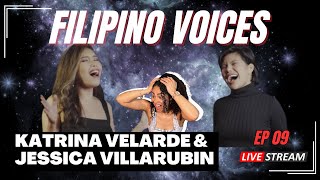 LIVE | Vocal Coach Reaction: Filipino Voices Ep 9 🎤 Katrina Velarde \u0026 Jessica Villarubin