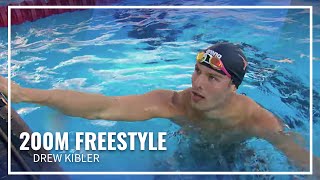 Drew Kibler Beats the Field in Men's 200M Freestyle I TYR Pro Series San Antonio