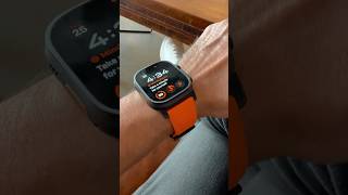 Nomad Rugged band orange for Apple Watch Ultra black edition! #applewatchultra #nomad #applewatch