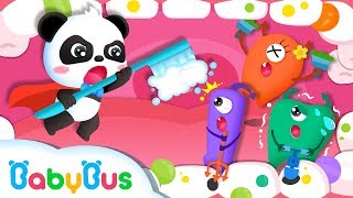 Bad Germs Attack Baby Panda's Teeth | Doctor Pretend Play | Kids Good Habits | Baby Song | BabyBus