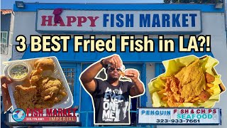 These 3 Fish Markets have the BEST Fried Fish in Los Angeles?!