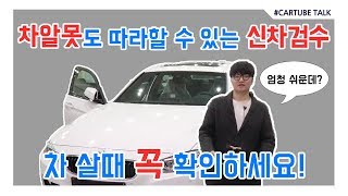 내 차는 내가 지킨다! 일반인도 충분히 할 수 있는 신차 검수