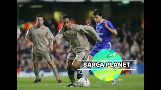 Barcelona vs Chelsea 4-5 UCL 2004/2005 - Amazing Ronaldinho -  All Goals and Highlights
