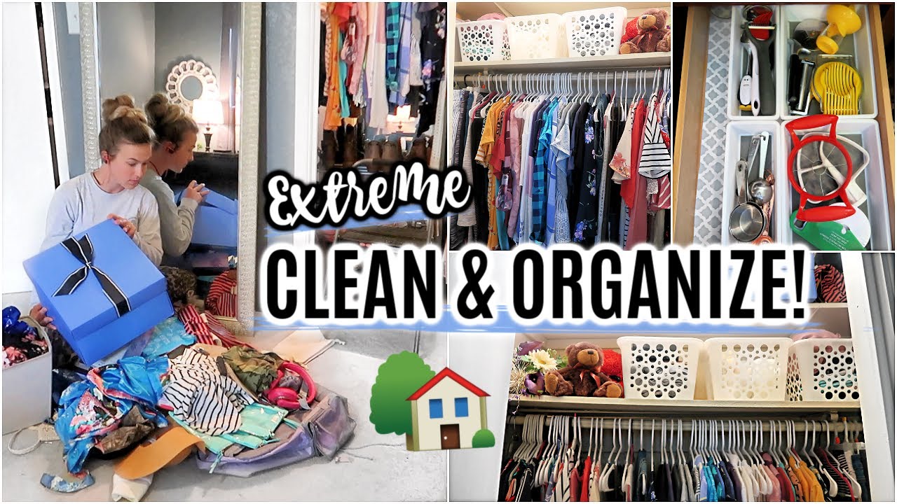 Extreme Clean With Me Dollar Tree Organization Ideas Decluttering
