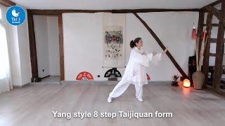 Learn the Yang style Tai Chi 8 form FOR BEGINNERS online Zoom with Patrizia Leone