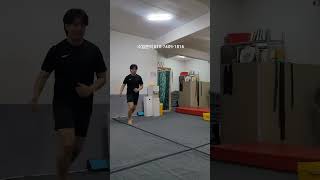 체격은 크지만 가벼운 역쭈가리(재밌어GYM) #태권도 #taekwondo #KICK #발차기