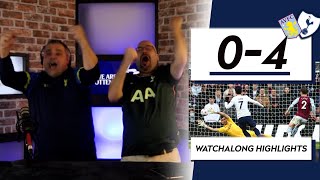 ASTON VILLA 0-4 TOTTENHAM [WATCHALONG HIGHLIGHTS]