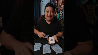 Card Cheating Technique The Bottom Deal (Face Up) #Shorts