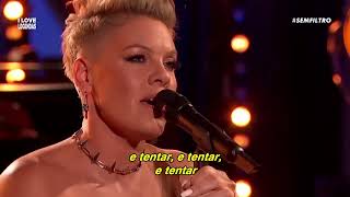 Pink - Try [Live BBC Radio] (Tradução) (Legendado) | Sem Filtro