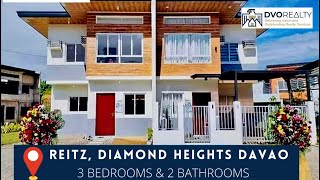 #townhouseforsale Reitz Model | Diamond Heights Davao