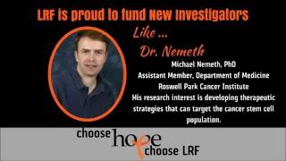 Dr. Nemeth thanks LRF