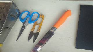 Avani- How to sharpen kitchen knife and seissors