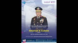 Selamat \u0026 Sukses Kepala BNN RI Irjen Pol  Marthinus Hukom, S.I.K., M.Si