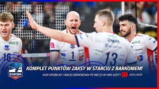 ZAKSA LEPSZA OD BARKOMU W HALI AZOTY | KOMPLET PUNKTÓW DLA DRUŻYNY ANDREI GIANIEGO