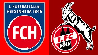 1. FC Heidenheim - 1. FC Köln I Bundesliga 34. Spieltag I LIVE FAN Kommentator