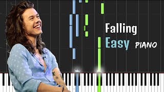 How To play Harry styles - Falling | Easy Piano Lesson ( Instrumental Cover)