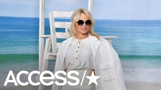 Pamela Anderson Channels Her 'Baywatch' Days At Chanel's Paris Fashion Week Show | Access