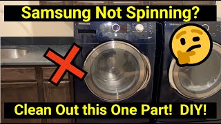 ✅ Samsung Washer ● Not Spinning? You Might Just Need to Clean Out This Specific Part!