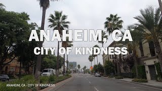 Anaheim, California - Driving Tour 4K